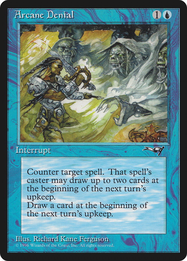 Arcane Denial (Holding Sword) [Alliances]-1