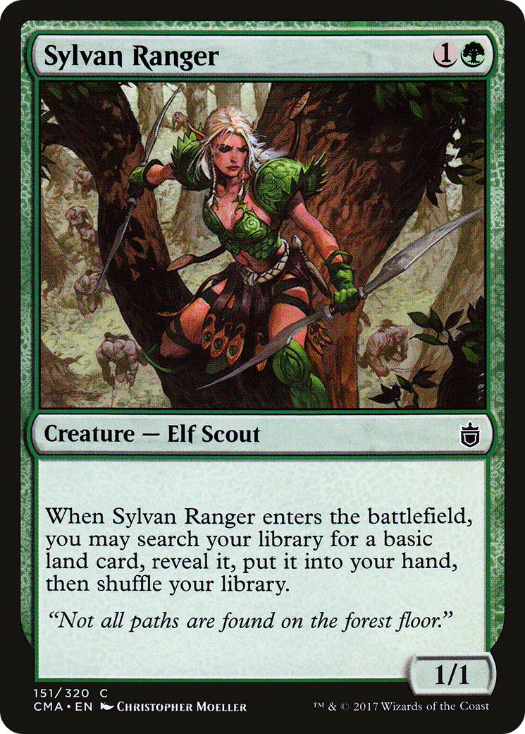 Sylvan Ranger [Commander Anthology]-1