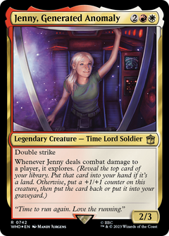 Jenny, Generated Anomaly (Surge Foil) [Doctor Who]-1