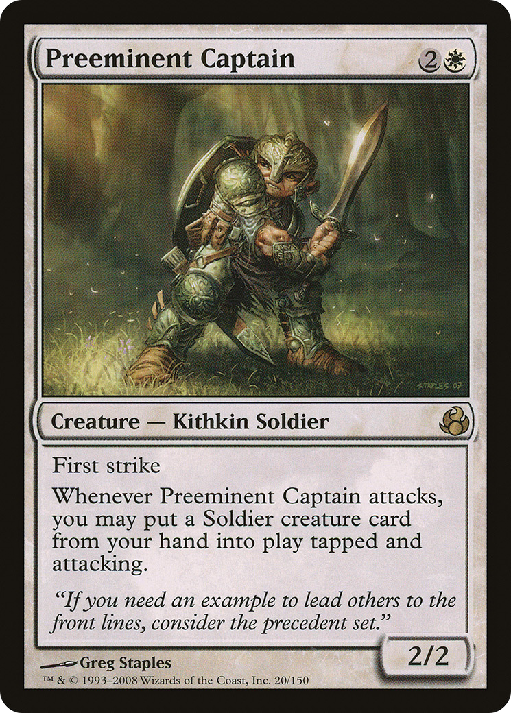 Preeminent Captain [Morningtide]-1