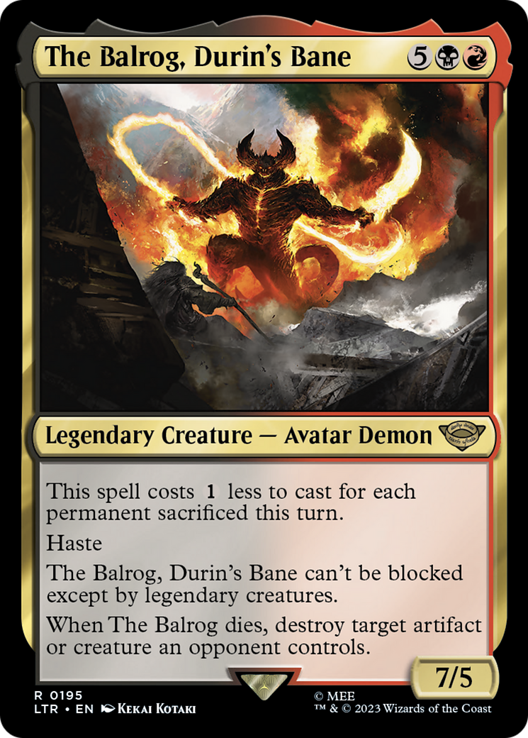 The Balrog, Durin's Bane [The Lord of the Rings: Tales of Middle-Earth]-1