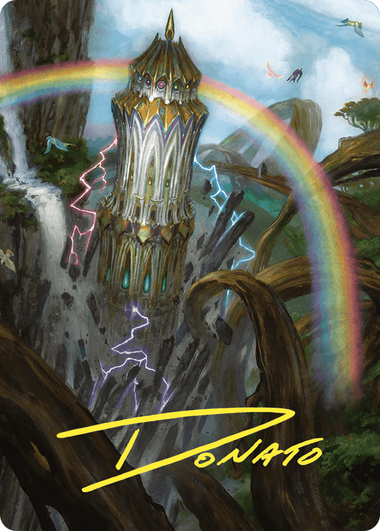 Command Tower // Command Tower (ACMM-047) - Commander Masters Art Series (Borderless) Foil-3