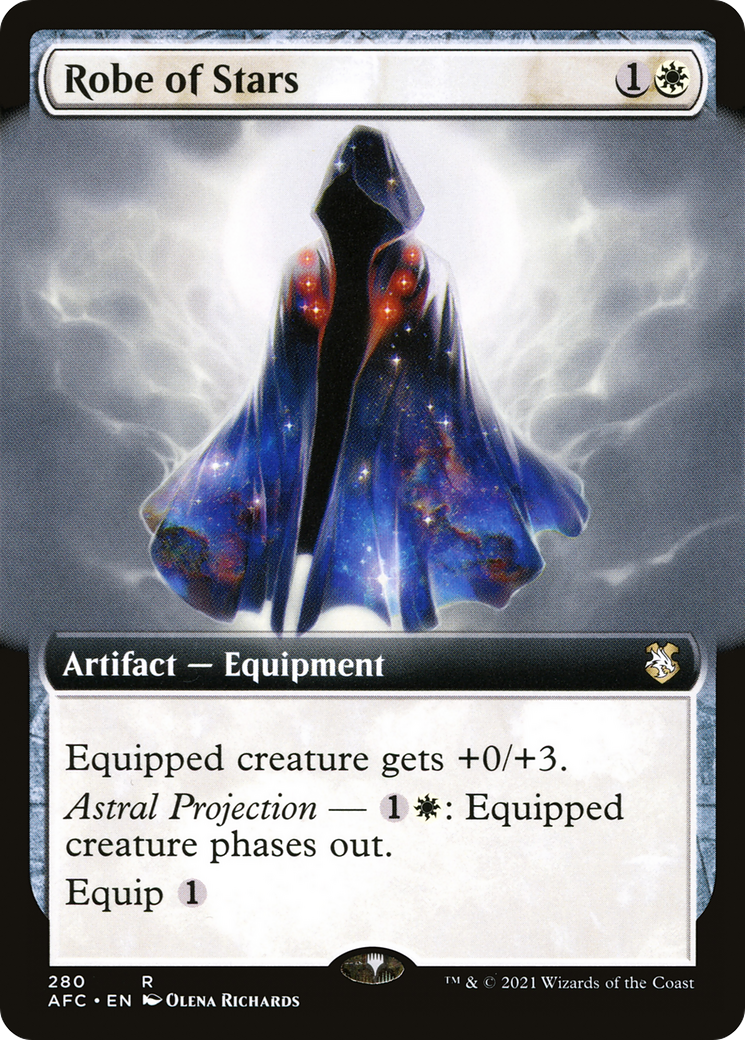 Robe of Stars (Extended Art) [Dungeons & Dragons: Adventures in the Forgotten Realms Commander]-1