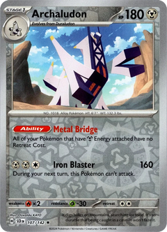 Archaludon (107/142) [Scarlet & Violet: Stellar Crown]-1