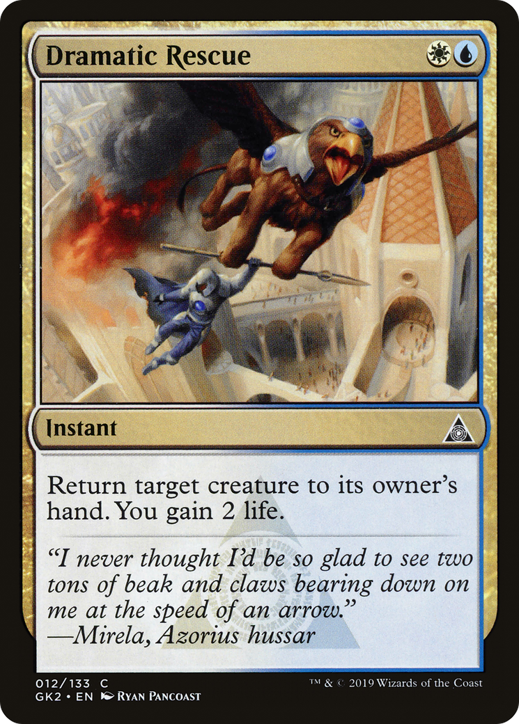 Dramatic Rescue [Ravnica Allegiance Guild Kit]-1