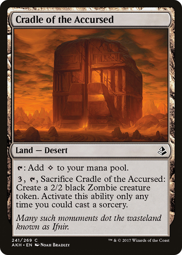 Cradle of the Accursed [Amonkhet]-1