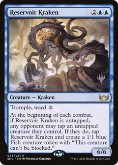 Reservoir Kraken (Promo Pack) [Streets of New Capenna Promos]-1