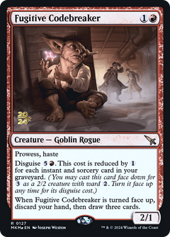 Fugitive Codebreaker [Murders at Karlov Manor Prerelease Promos]-1