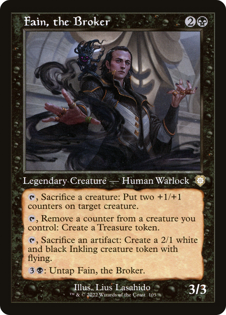 Fain, the Broker (Retro) [The Brothers' War Commander]-1