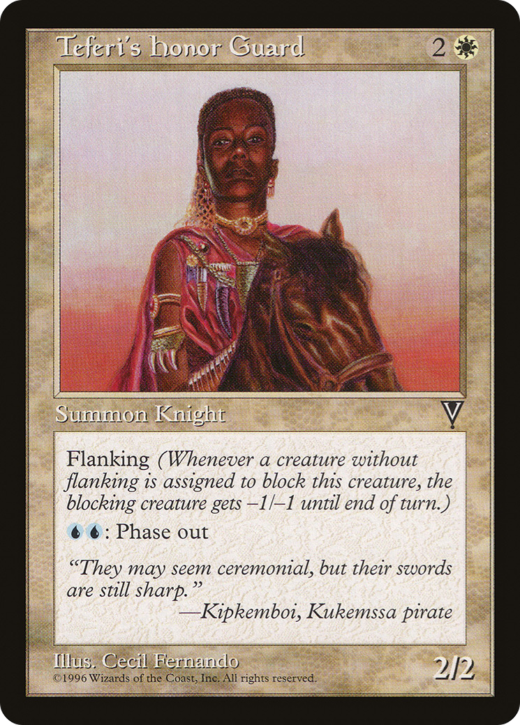 Teferi's Honor Guard [Visions]-1