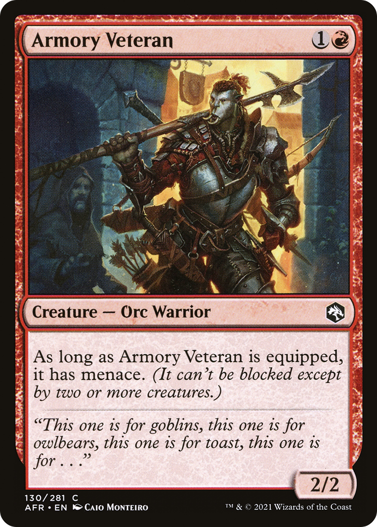Armory Veteran [Dungeons & Dragons: Adventures in the Forgotten Realms]-1