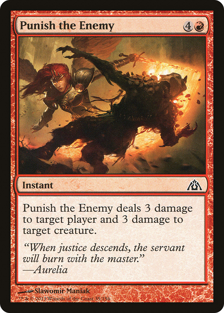 Punish the Enemy [Dragon's Maze]-1