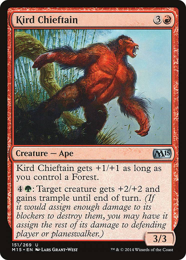 Kird Chieftain [Magic 2015]-1