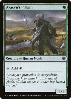 Avacyn's Pilgrim [Starter Commander Decks]-1