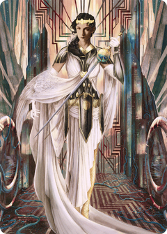 Elspeth Resplendent // Elspeth Resplendent (ASNC-064) - New Capenna Art Series (Borderless)-1