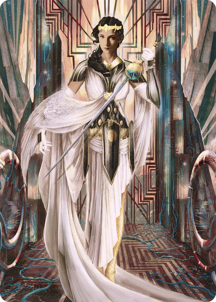 Elspeth Resplendent // Elspeth Resplendent (ASNC-064) - New Capenna Art Series (Borderless)-1