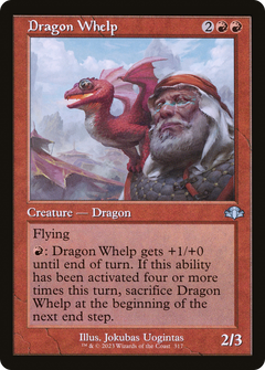 Dragon Whelp (Retro) [Dominaria Remastered]-1