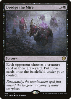 Dredge the Mire [Starter Commander Decks]-1