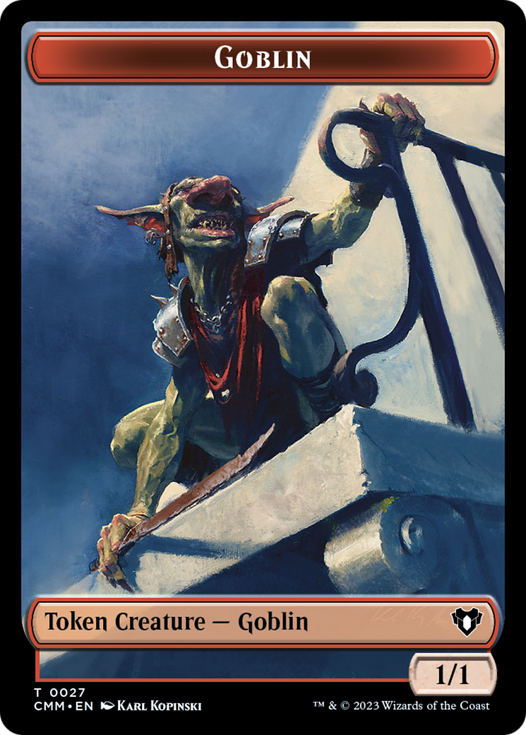 Goblin (TCMM-027) - Commander Masters Tokens-1
