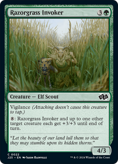 Razorgrass Invoker [Foundations Jumpstart]-1