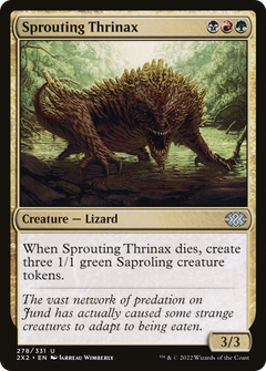 Sprouting Thrinax [Double Masters 2022]-1