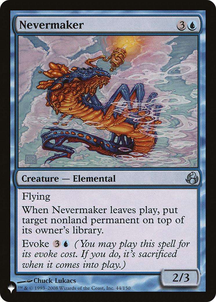 Nevermaker [The List]-1
