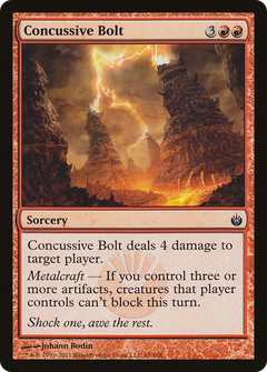 Concussive Bolt [Mirrodin Besieged]-1