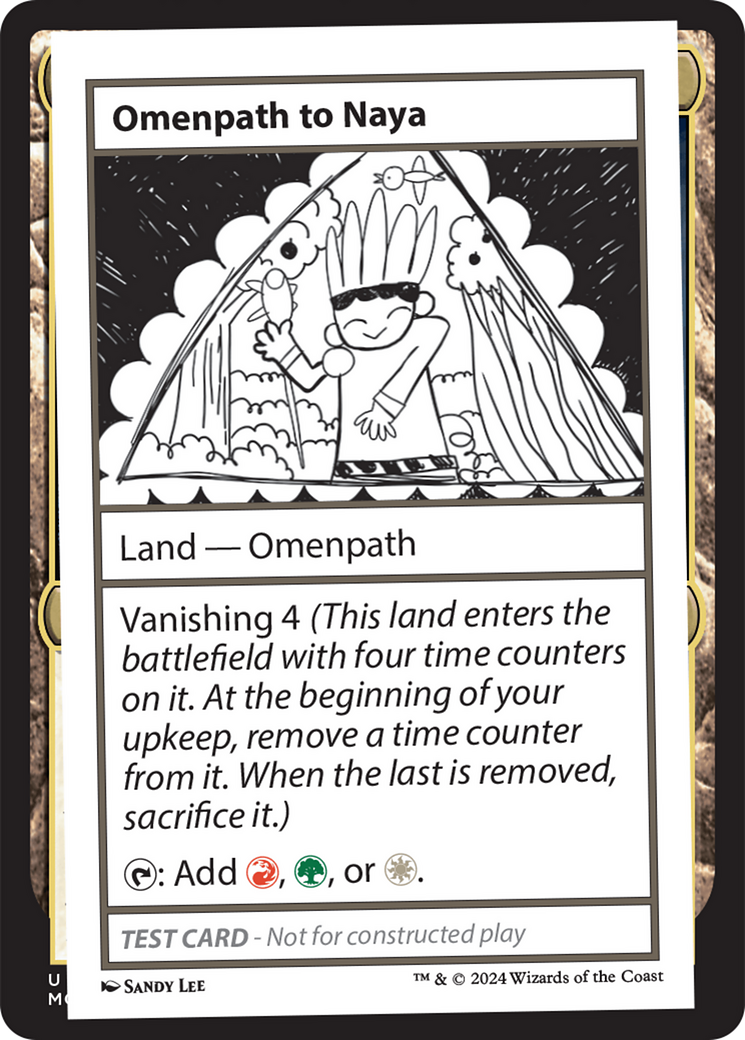 Omenpath to Naya [Mystery Booster 2 Playtest Cards]-1