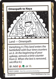 Omenpath to Naya [Mystery Booster 2 Playtest Cards]-1