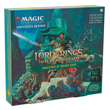 Magic: The Gathering - The Lord of the Rings: Tales of Middle-earth Scene Box - Aragorn at Helm’s Deep