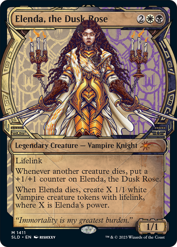 Elenda, the Dusk Rose [Secret Lair Drop Series]-1