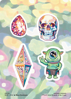 Sticker sheet (SLD-339) - Secret Lair Drop Foil-1