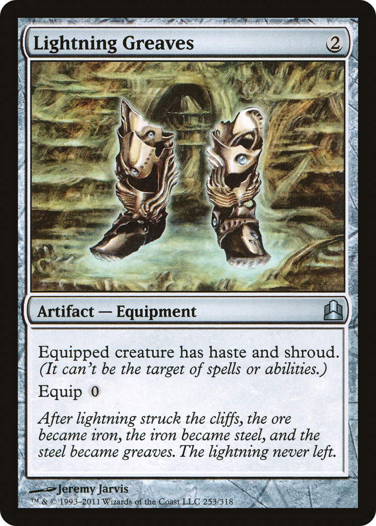Lightning Greaves [Commander 2011]-1