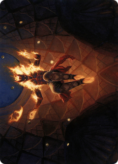 Yusri, Fortune's Flame Art Card [Modern Horizons 2 Art Series]-1