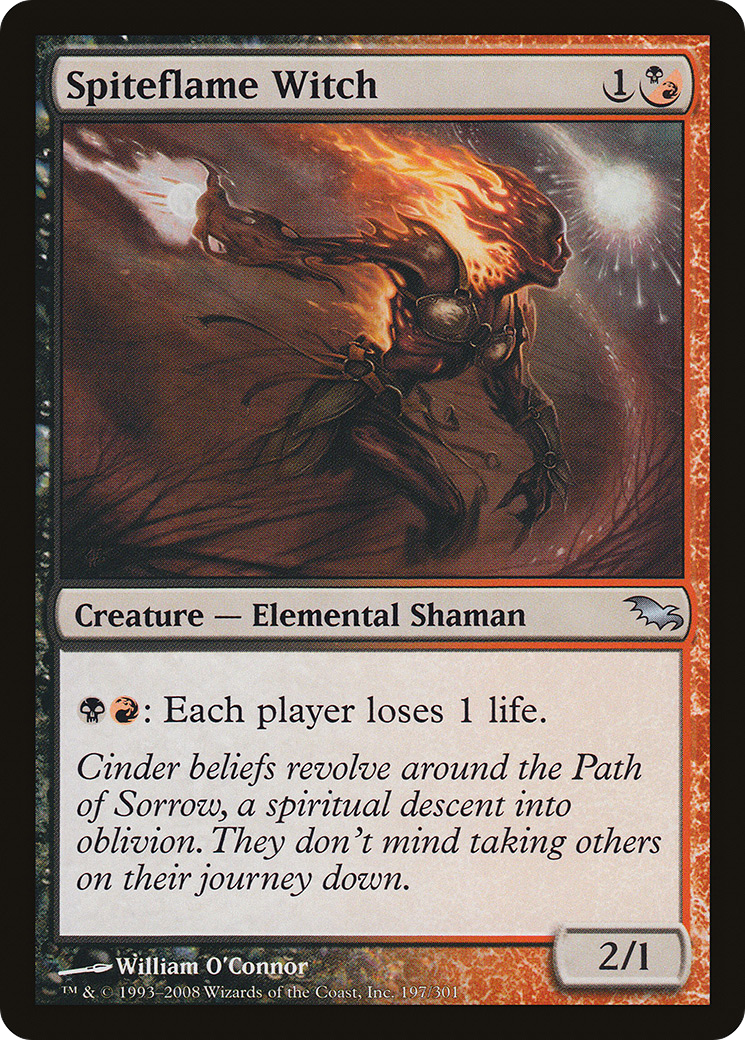 Spiteflame Witch [Shadowmoor]-1