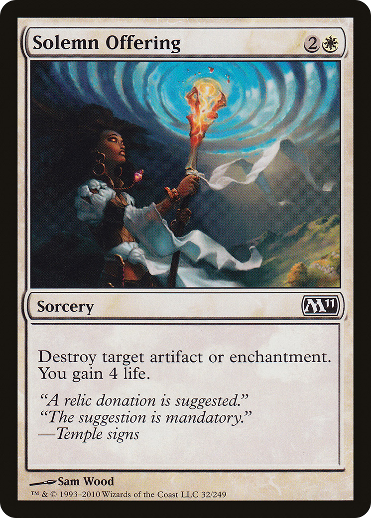 Solemn Offering [Magic 2011]-1