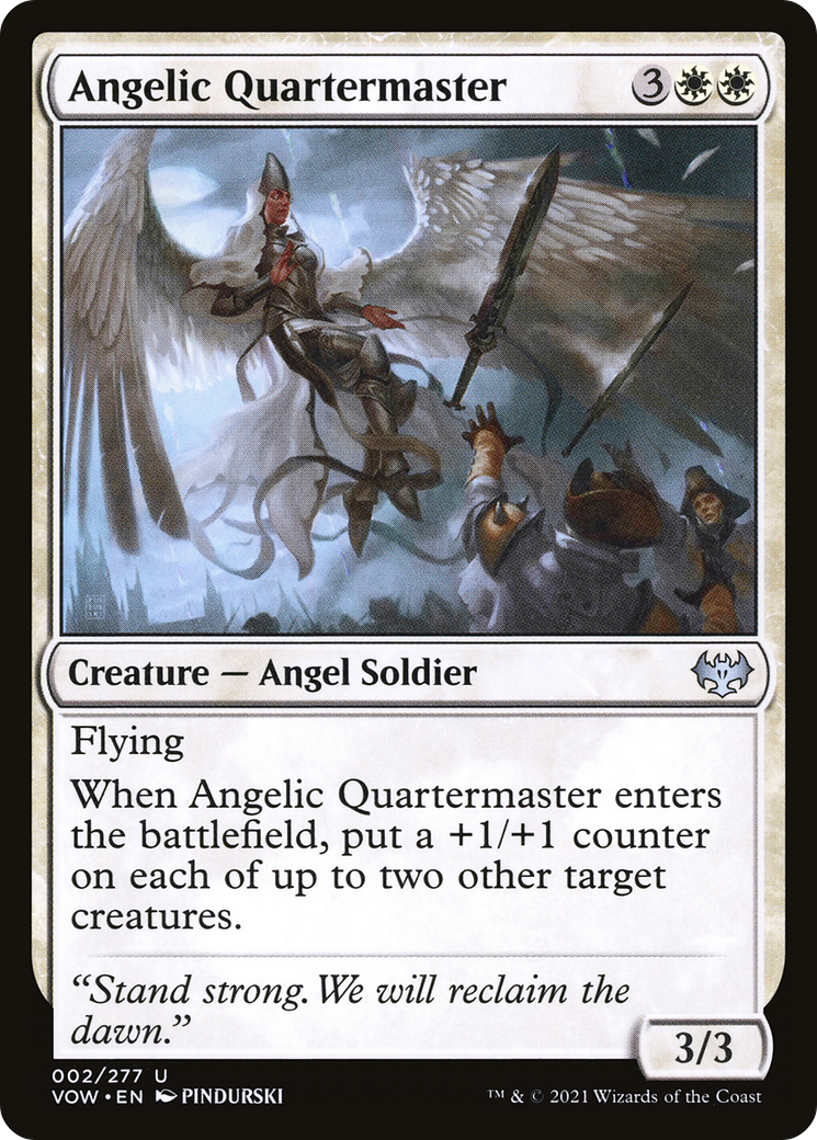 Angelic Quartermaster [Innistrad: Crimson Vow]-1