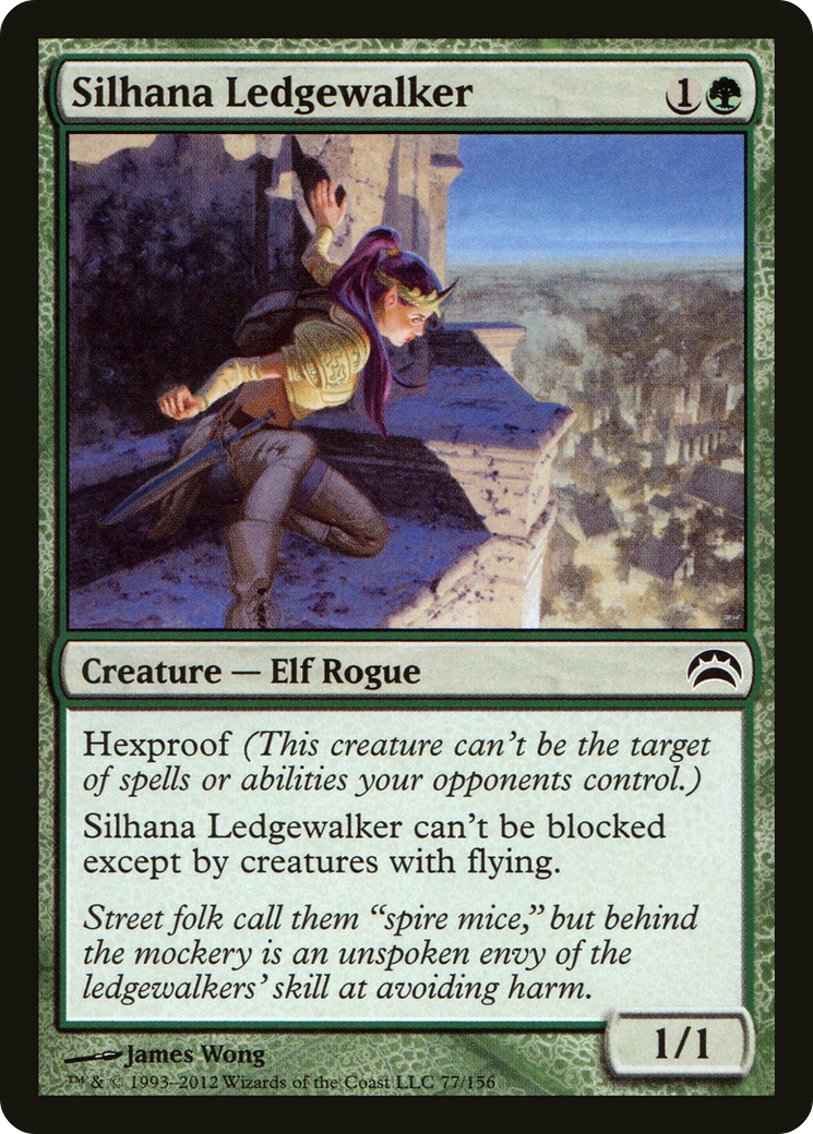 Silhana Ledgewalker (PC2-077) - Planechase 2012 Foil-1