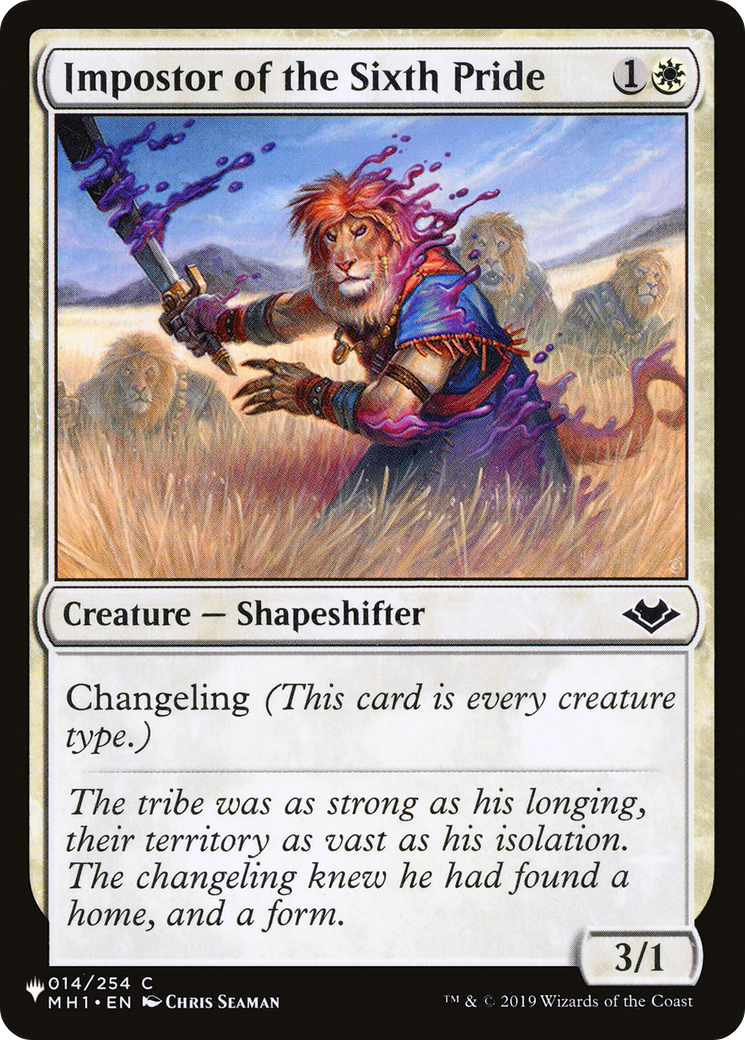 Impostor of the Sixth Pride [The List]-1