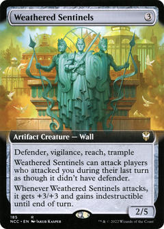 Weathered Sentinels (Extended Art) (NCC-185) - New Capenna Commander: (Extended Art)-1