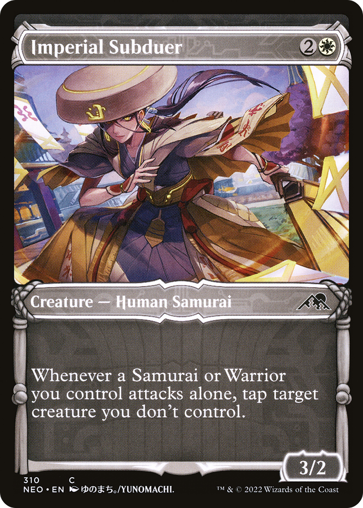 Imperial Subduer (Showcase Samurai) [Kamigawa: Neon Dynasty]-1