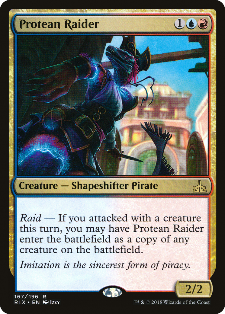 Protean Raider [Rivals of Ixalan]-1