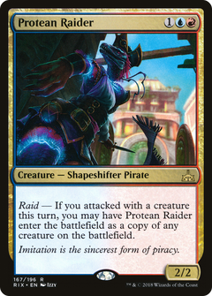 Protean Raider [Rivals of Ixalan]-1
