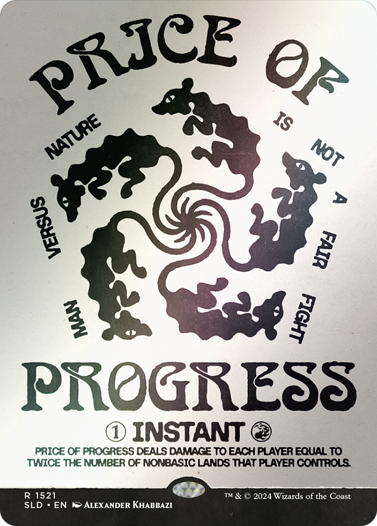 Price of Progress (Rainbow Foil) [Secret Lair Drop Series]-1