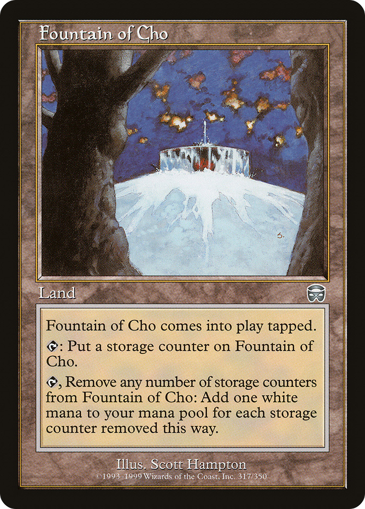 Fountain of Cho [Mercadian Masques]-1