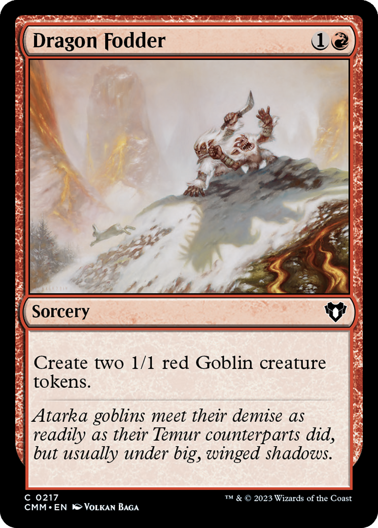 Dragon Fodder [Commander Masters]-1