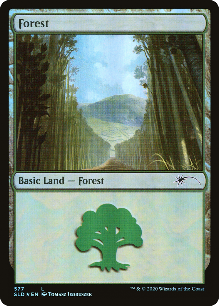 Forest (Walls) (577) [Secret Lair Drop Promos]-1