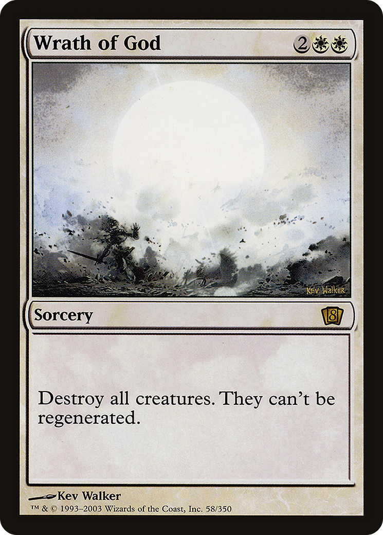 Wrath of God (8ED-058) - 8th Edition-1