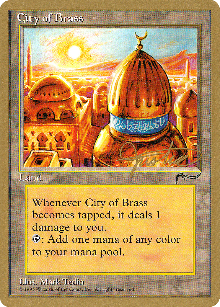 City of Brass (Mark Justice) [Pro Tour Collector Set]-1