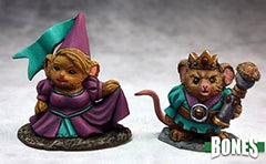 Reaper Bones: Mousling King + Princess-2